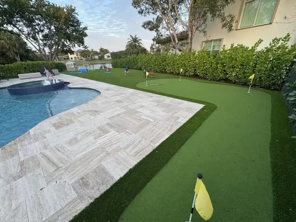 Grass turf installation - Fort Lauderdale